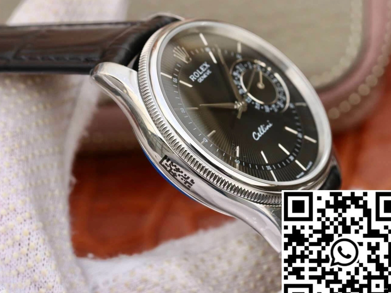 Date Dial MKS Factory 50519 Black Celini Rolex 0209